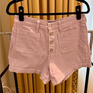 J Crew lavender Jean shorts